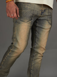 Politics Jeans - Wilmer Skinny Fit - Blue Wash - 801