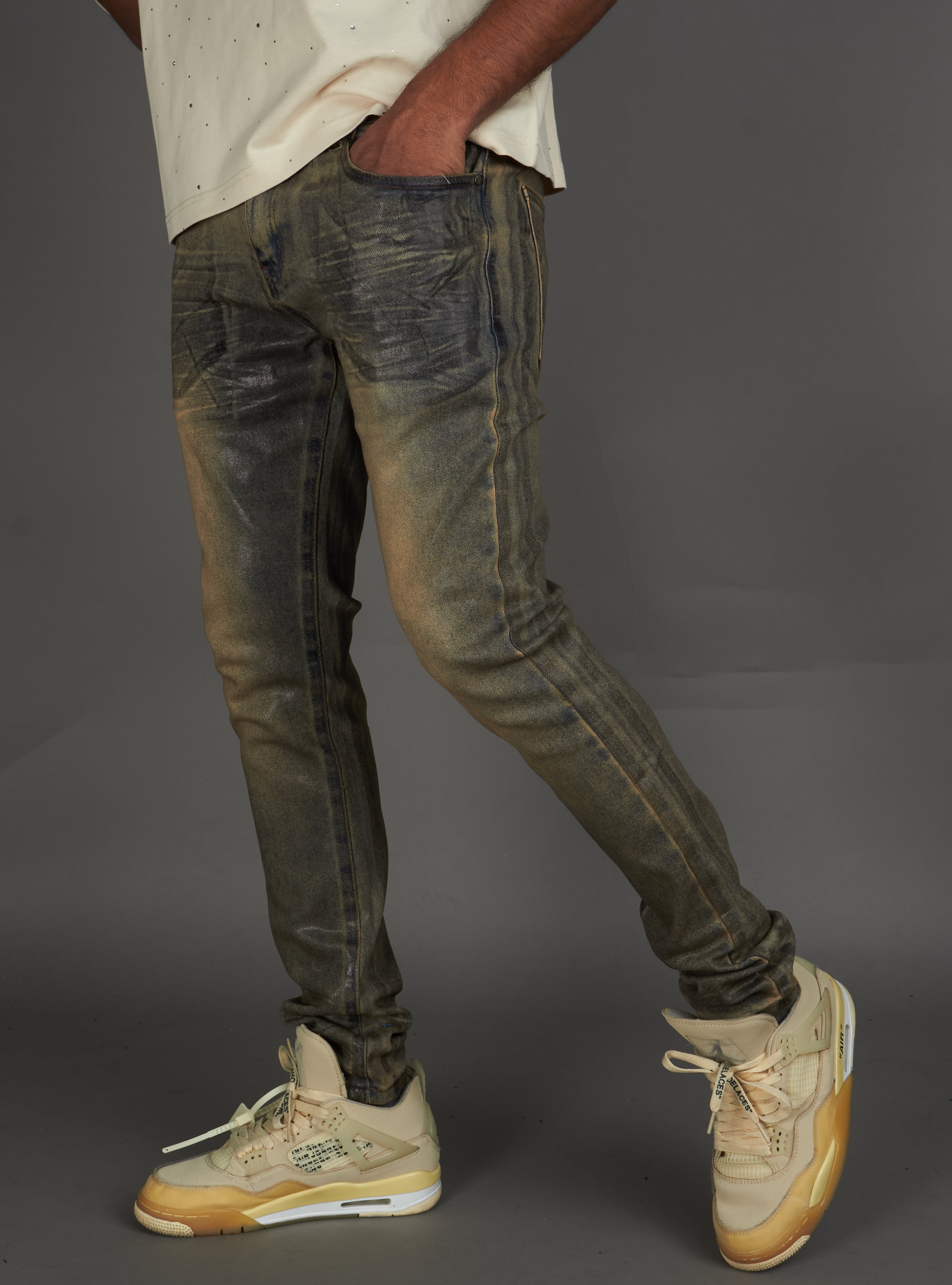 Politics Jeans - Wilmer Skinny Fit - Blue Wash - 801