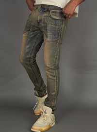 Politics Jeans - Wilmer Skinny Fit - Blue Wash - 801