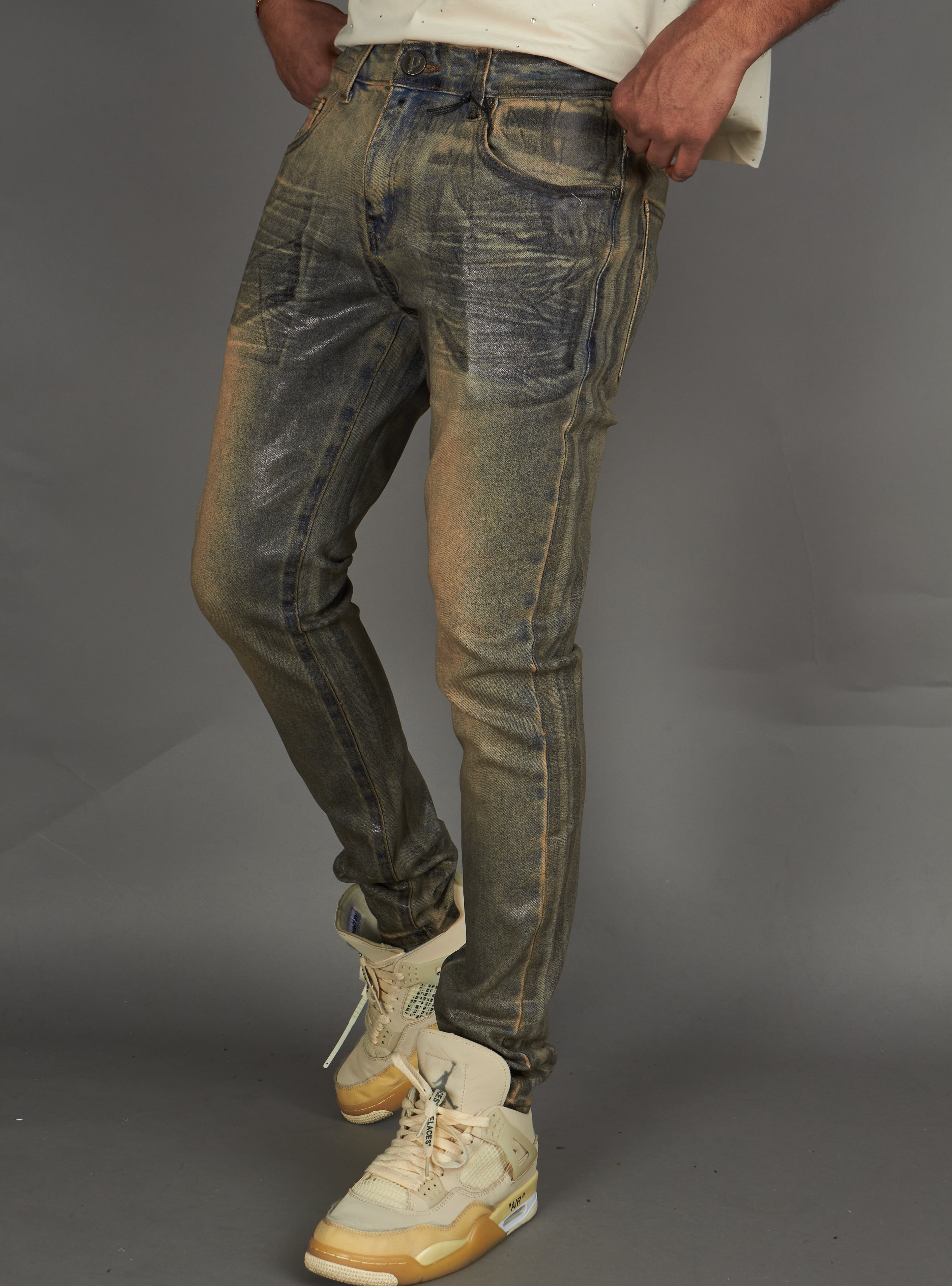 Politics Jeans - Wilmer Skinny Fit - Blue Wash - 801