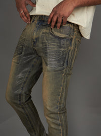 Politics Jeans - Wilmer Skinny Fit - Blue Wash - 801