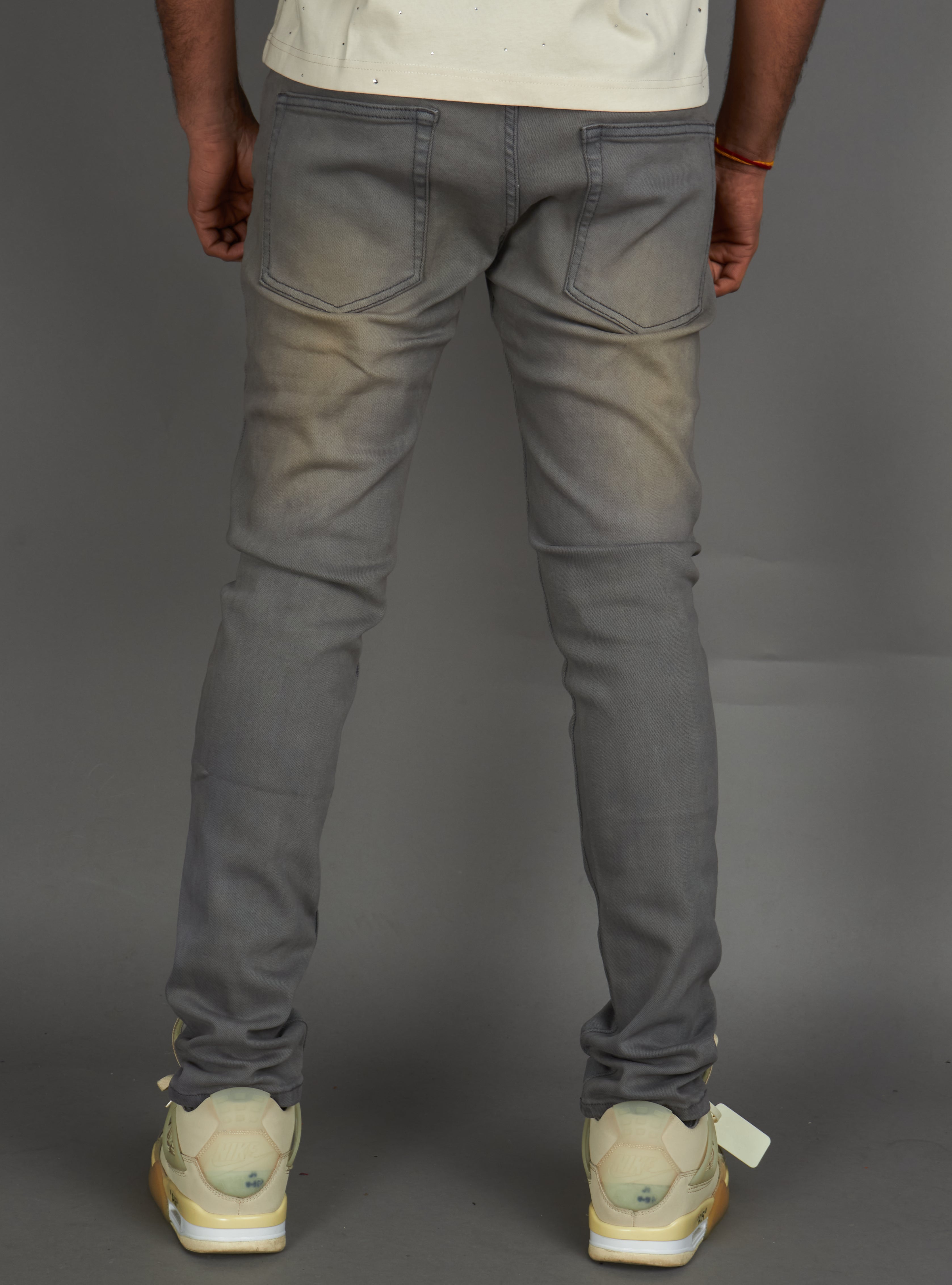 Politics Jeans - Akhurst Skinny Fit - Grey Wash - 890