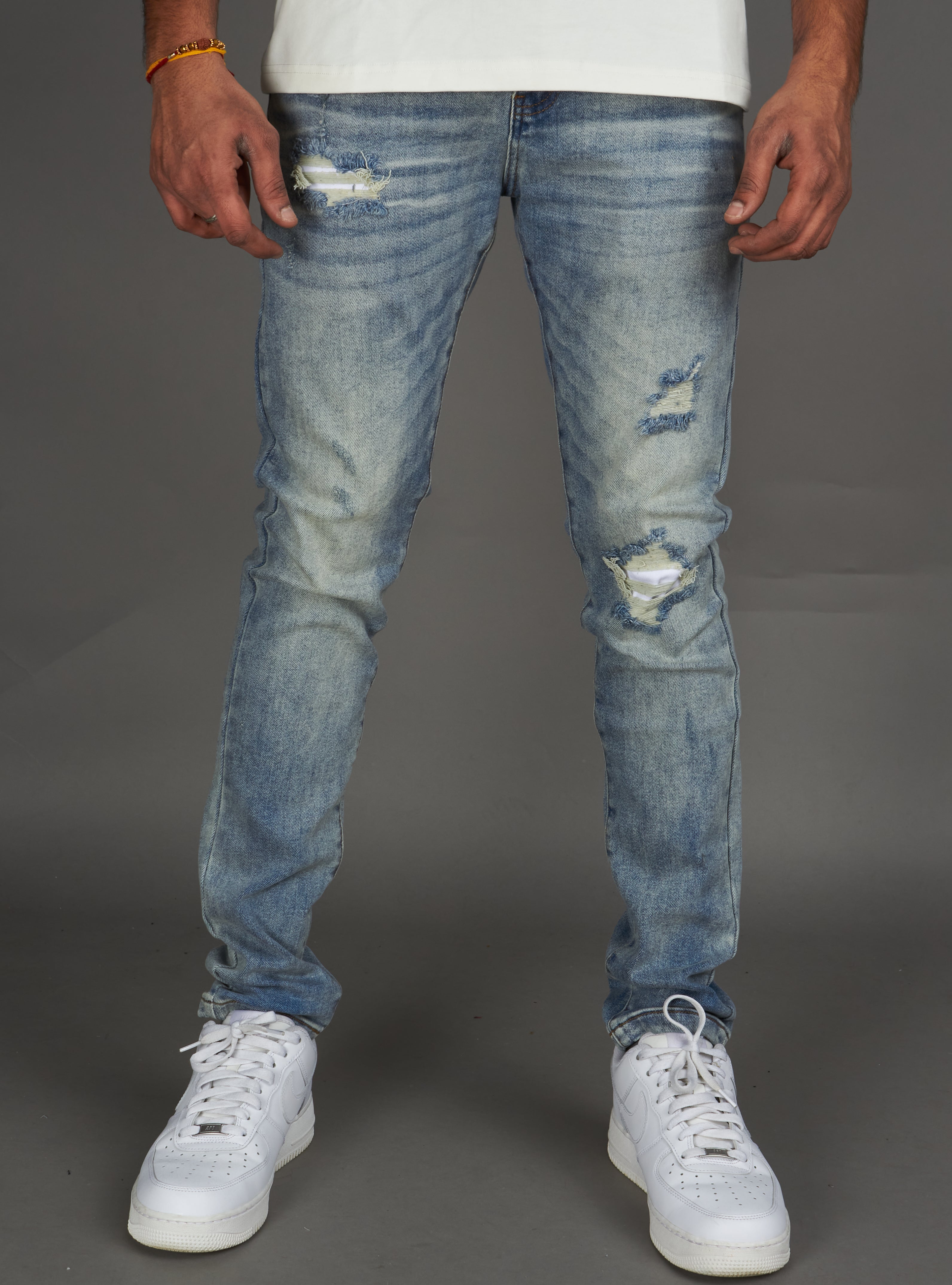 Politics Jeans - Akhurst Skinny Fit - Blue Wash - 660