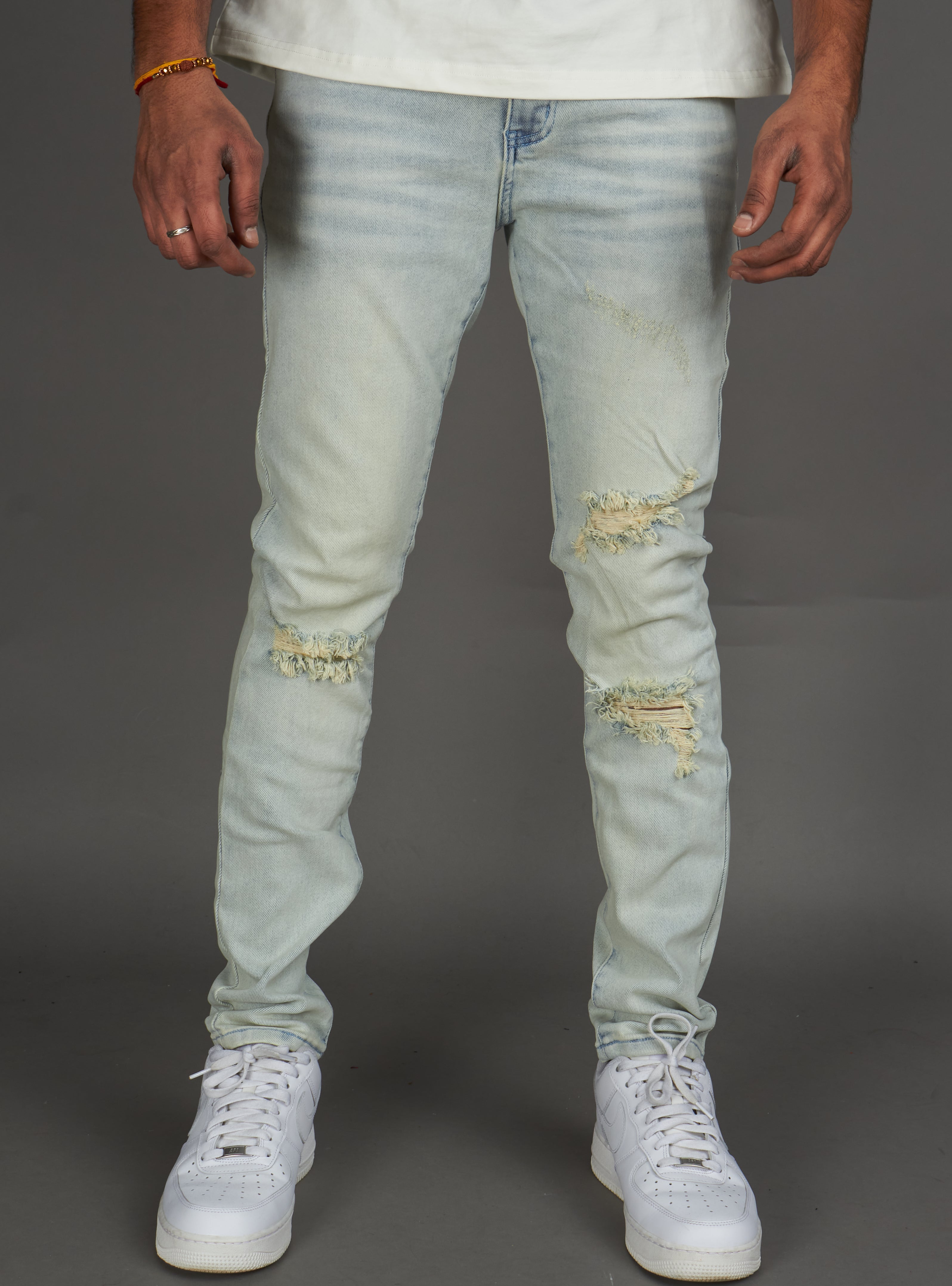 Politics Jeans - Alonso Skinny Fit  - Light Blue Wash - 252