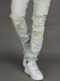 Politics Jeans - Alonso Skinny Fit  - Light Blue Wash - 252