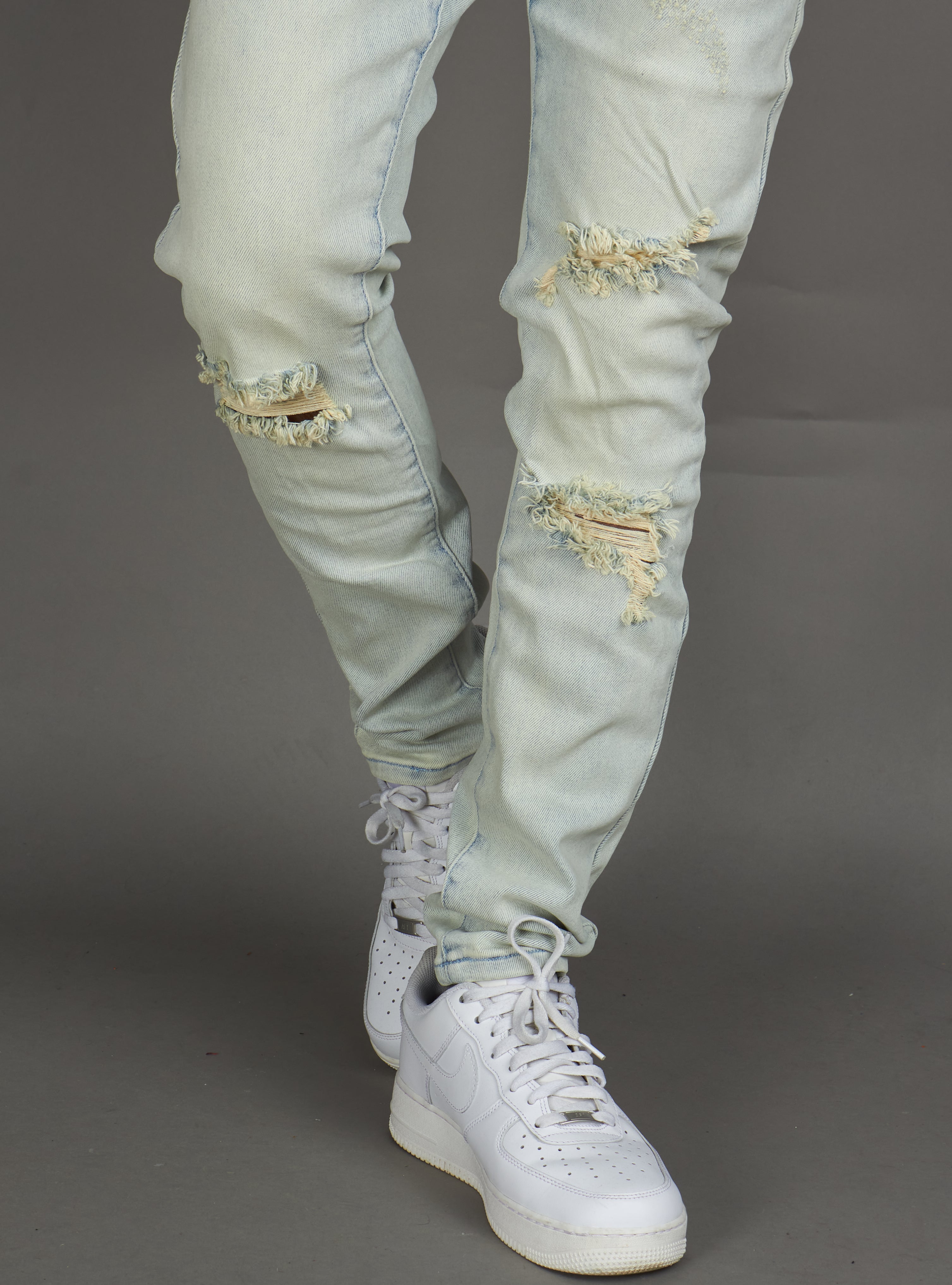 Politics Jeans - Alonso Skinny Fit  - Light Blue Wash - 252