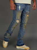 Politics Jeans - Agassi Skinny Fit - Vintage Blue Wash - 977