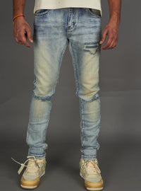 Politics Jeans - Akhurst Skinny Fit - Blue Wash - 560