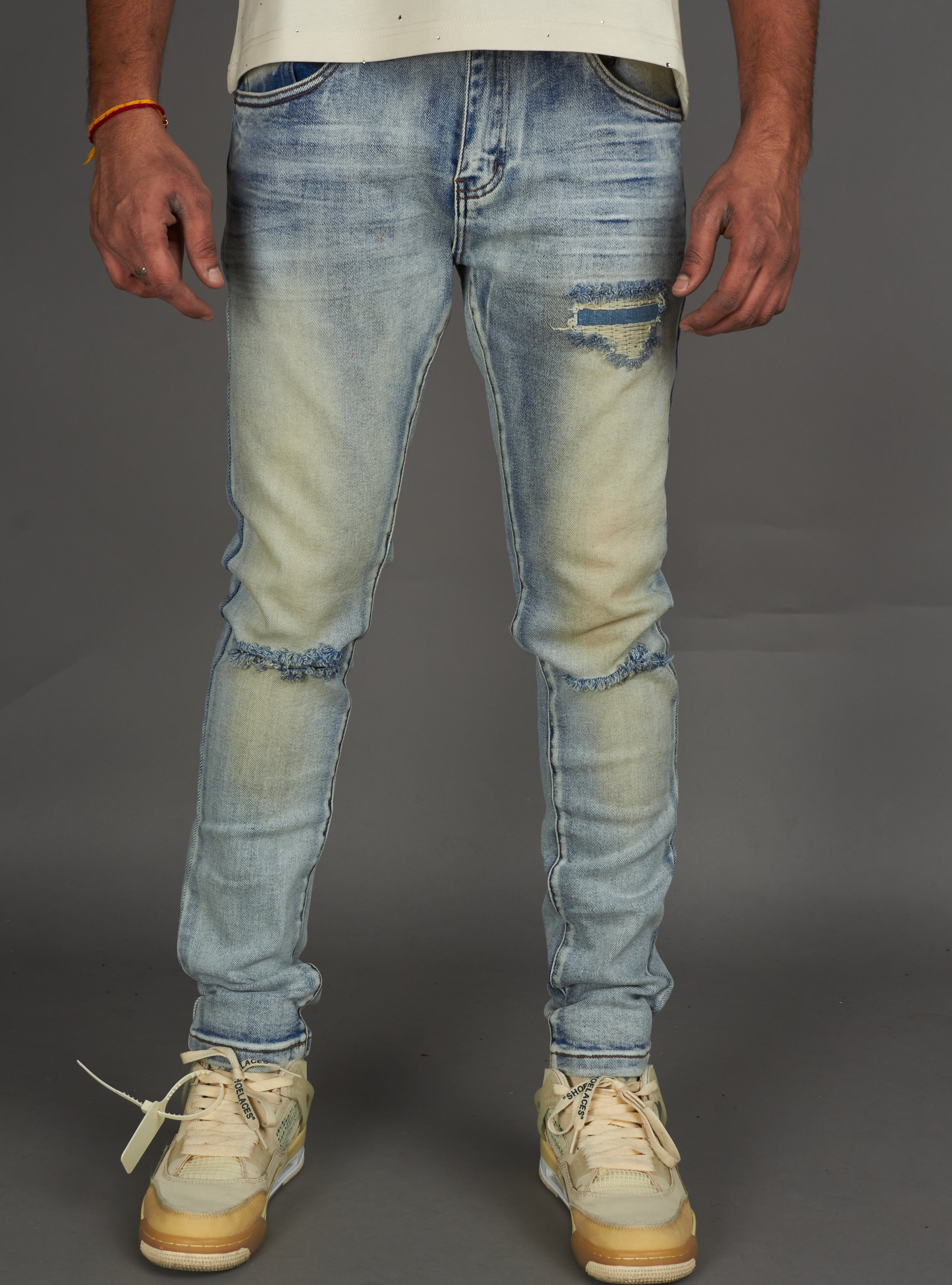 Politics Jeans - Akhurst Skinny Fit - Blue Wash - 560