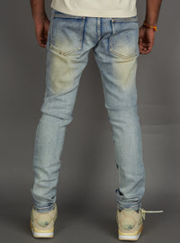 Politics Jeans - Akhurst Skinny Fit - Blue Wash - 560