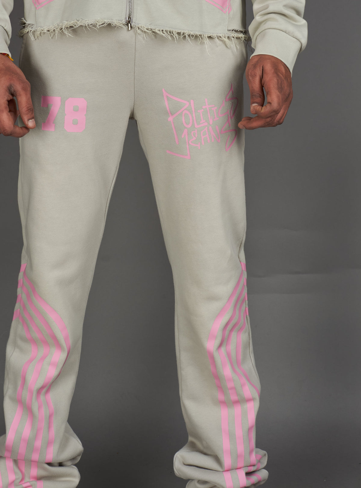 Politics Sweatpants - Ban - Grey - 109