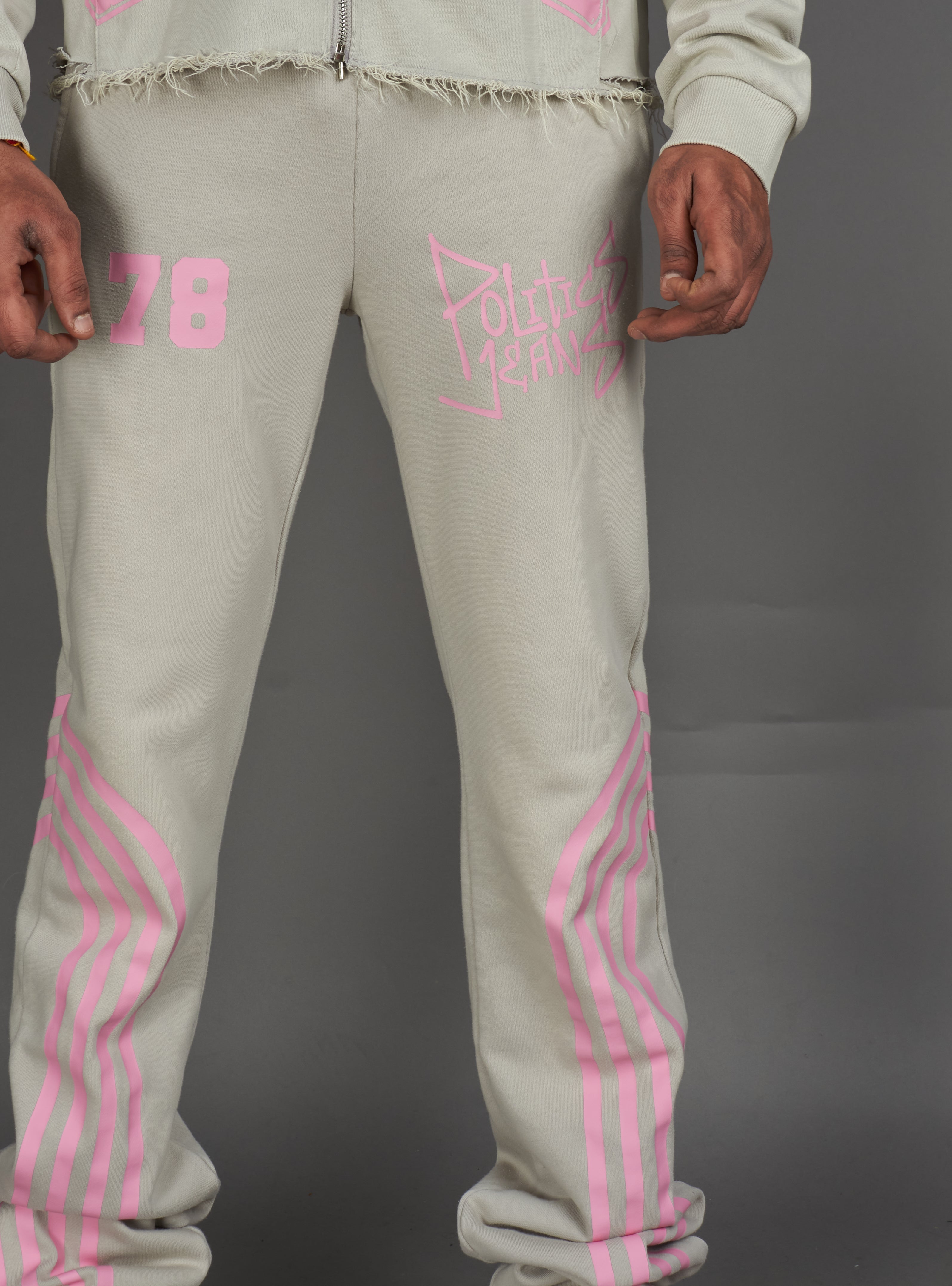Politics Sweatpants - Ban - Grey - 109