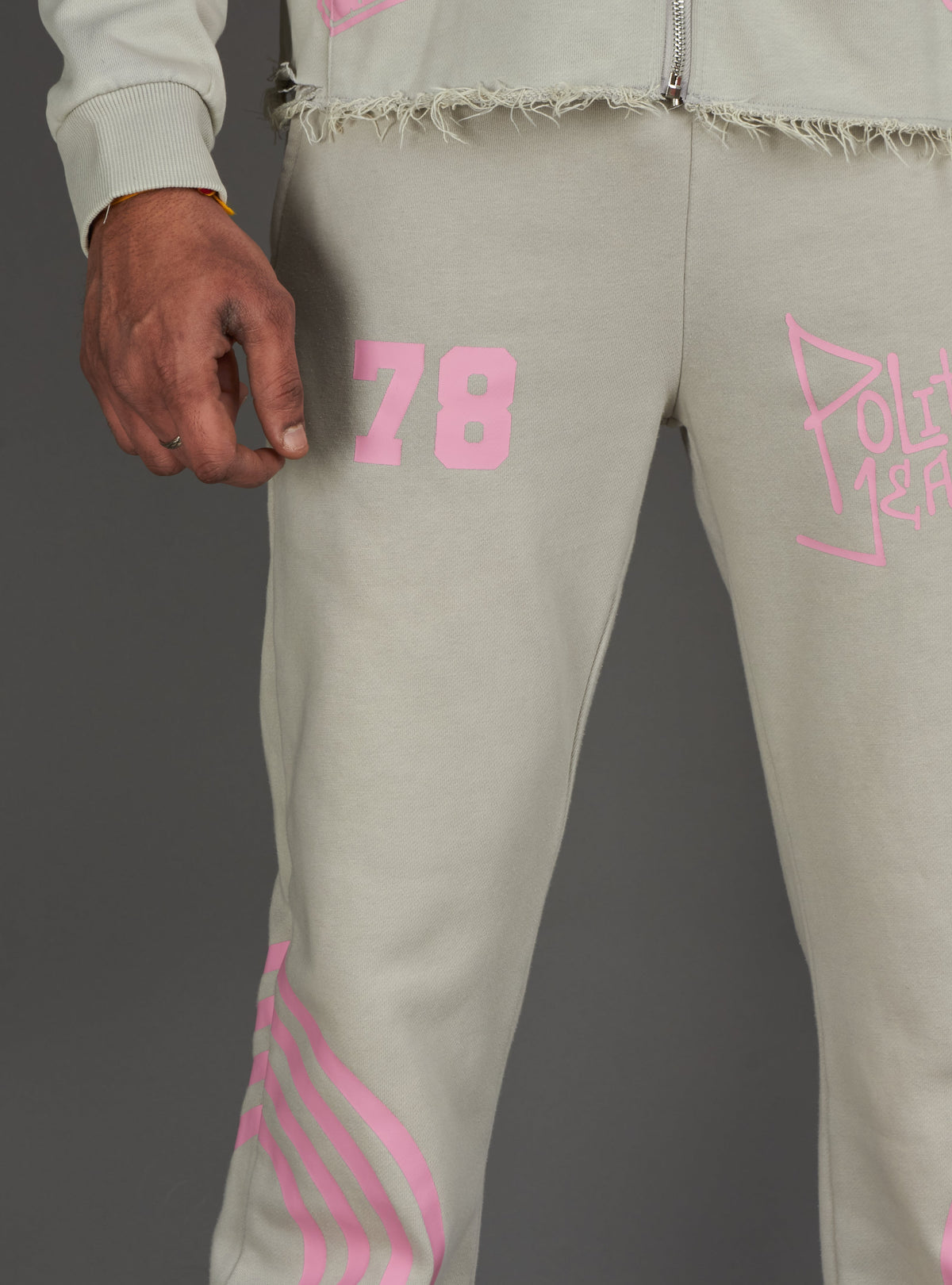 Politics Sweatpants - Ban - Grey - 109