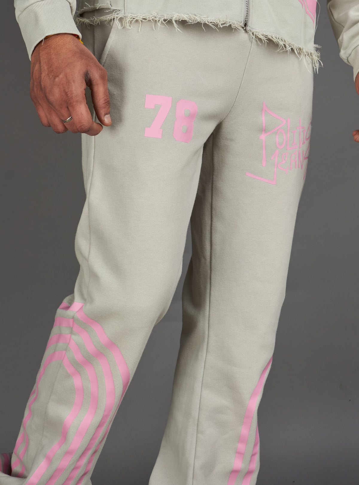 Politics Sweatpants - Ban - Grey - 109