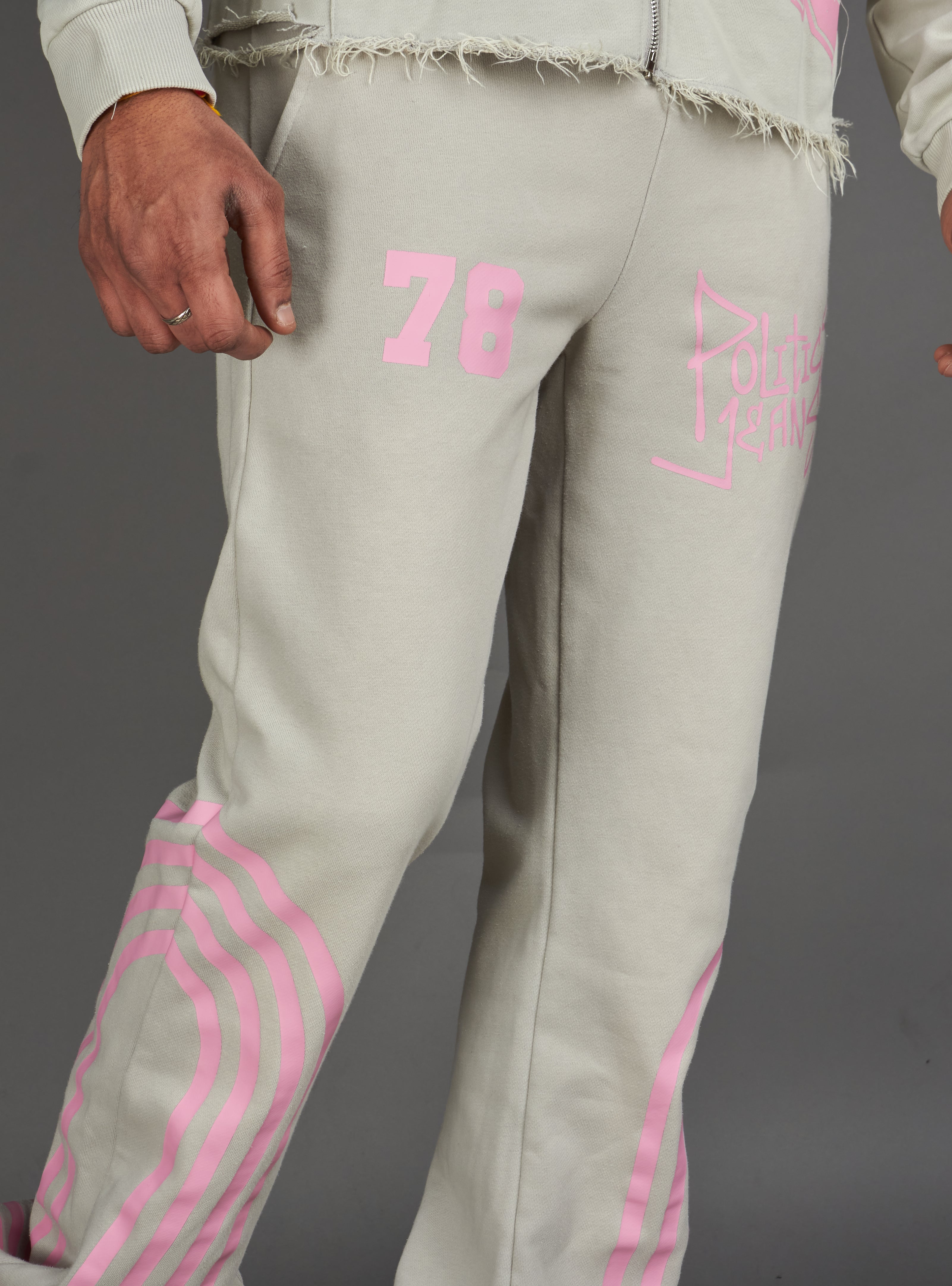 Politics Sweatpants - Ban - Grey - 109