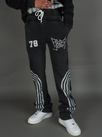 Politics Sweatpants - Ban - Grey Wash - 023