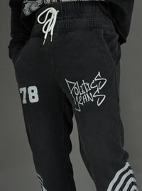 Politics Sweatpants - Ban - Grey Wash - 023
