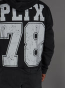 Politics Hoodie - Ruth - Grey Wash - 110