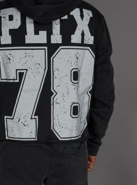 Politics Hoodie - Ruth - Grey Wash - 110