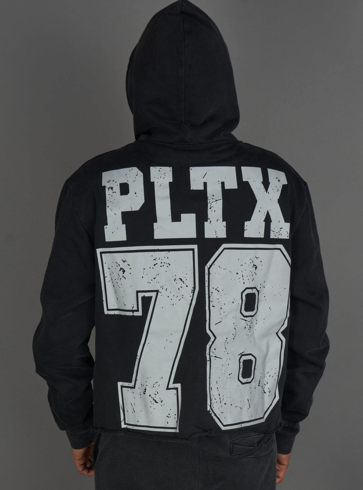 Politics Hoodie - Ruth - Grey Wash - 110