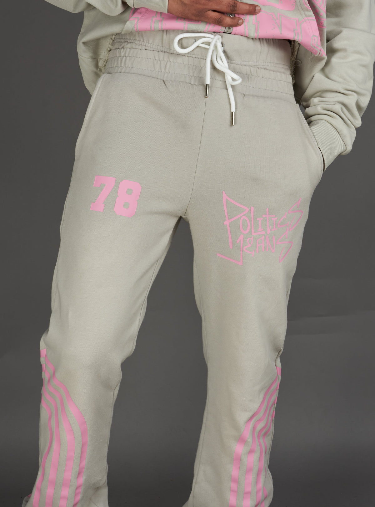 Politics Sweatpants - Ban - Grey - 109