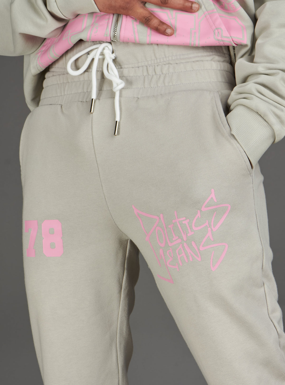 Politics Sweatpants - Ban - Grey - 109