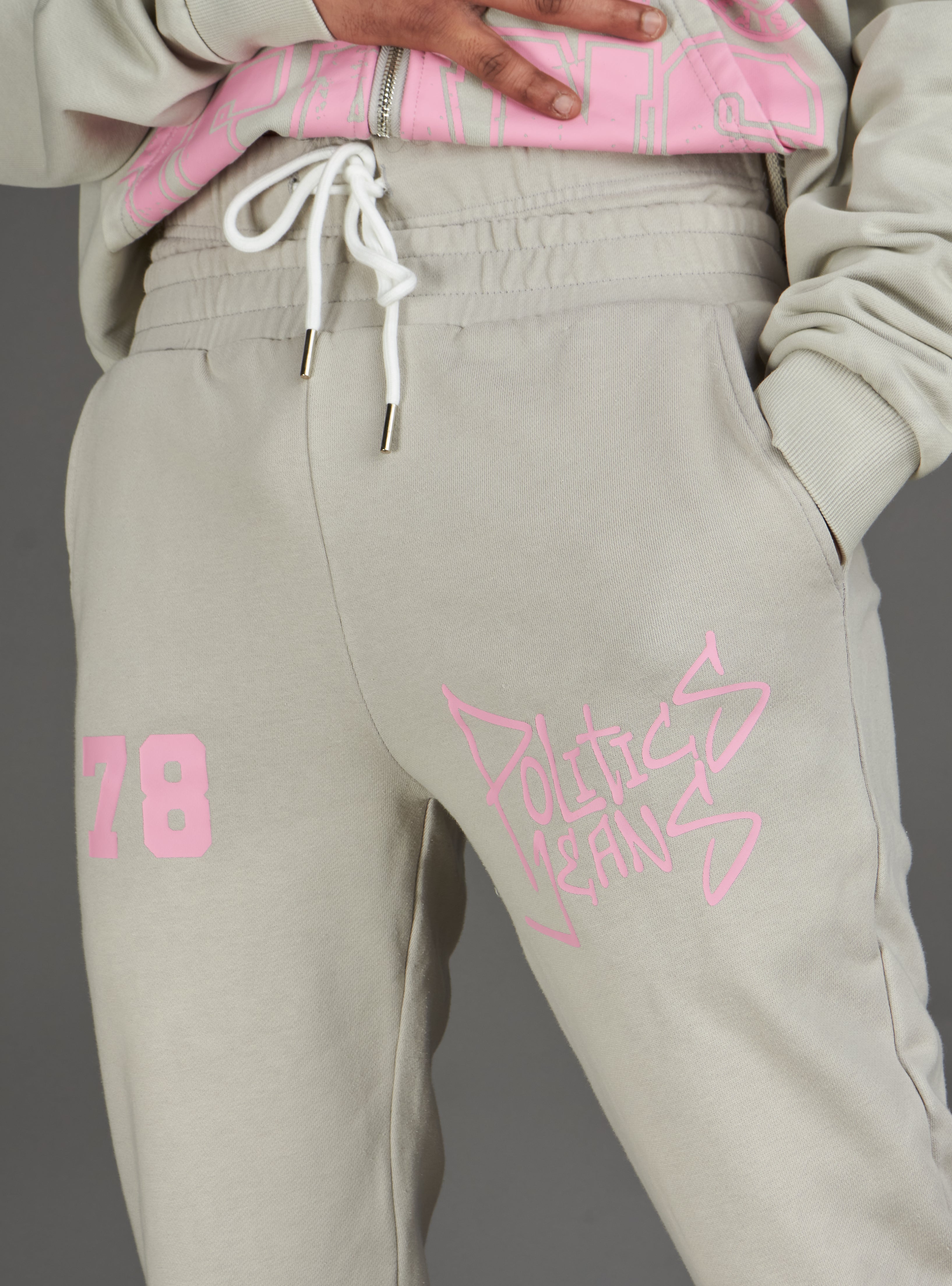 Politics Sweatpants - Ban - Grey - 109