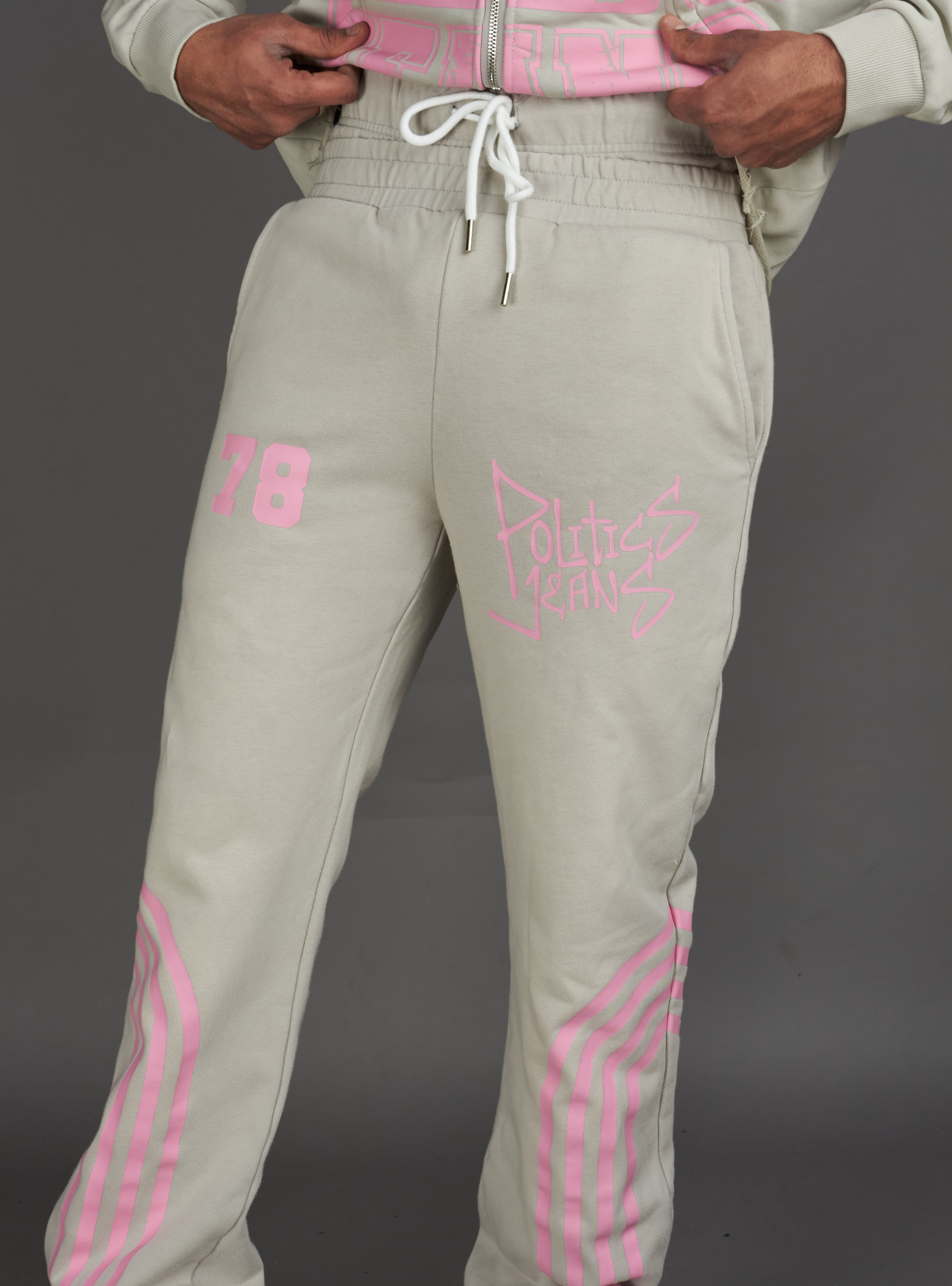 Politics Sweatpants - Ban - Grey - 109