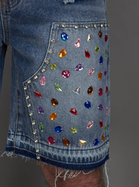 Politics Shorts - Leo - Light Blue - 300