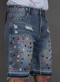 Politics Shorts - Leo - Light Blue - 300