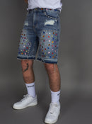 Politics Shorts - Leo - Light Blue - 300