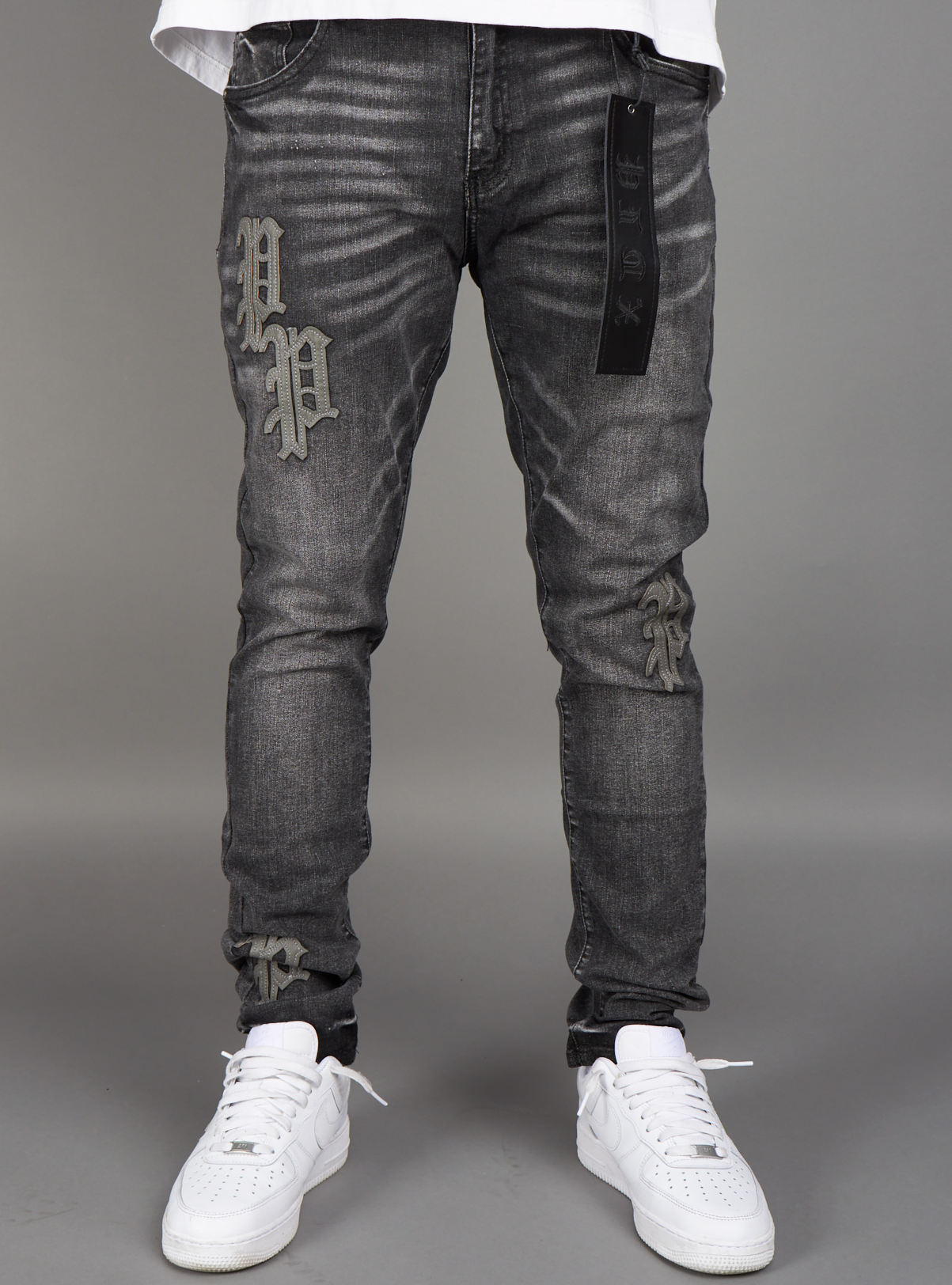 Politics Jeans - Kael Skinny Fit - Black Wash - 213