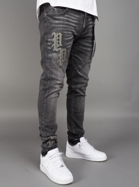 Politics Jeans - Kael Skinny Fit - Black Wash - 213