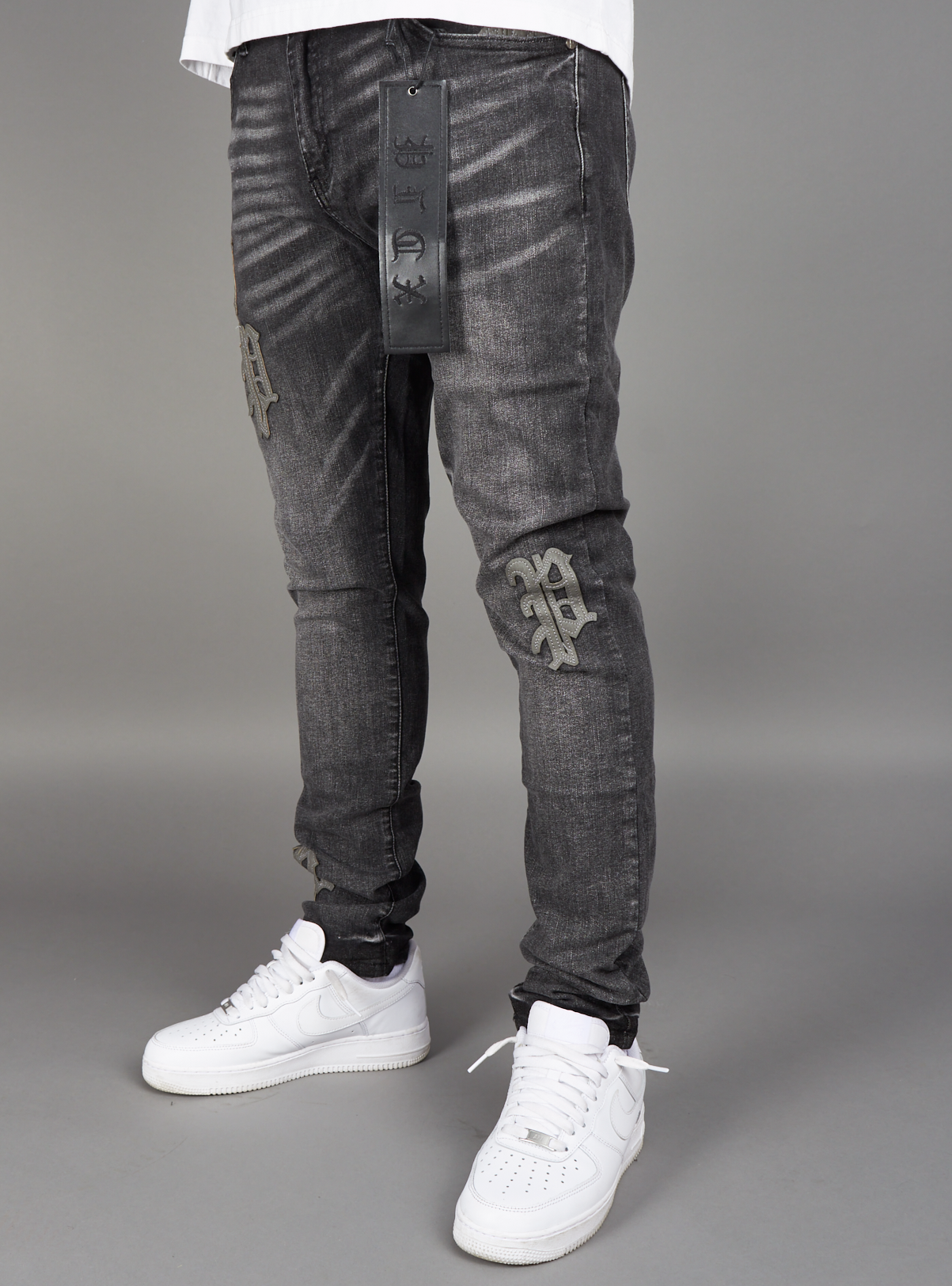 Politics Jeans - Kael Skinny Fit - Black Wash - 213