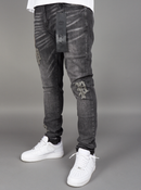 Politics Jeans - Kael Skinny Fit - Black Wash - 213