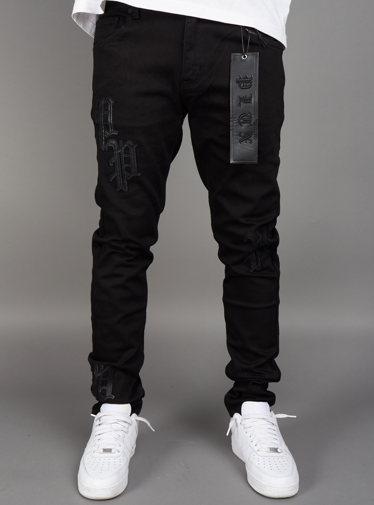 Politics Jeans - Kael Skinny Fit - Jet Black - 211