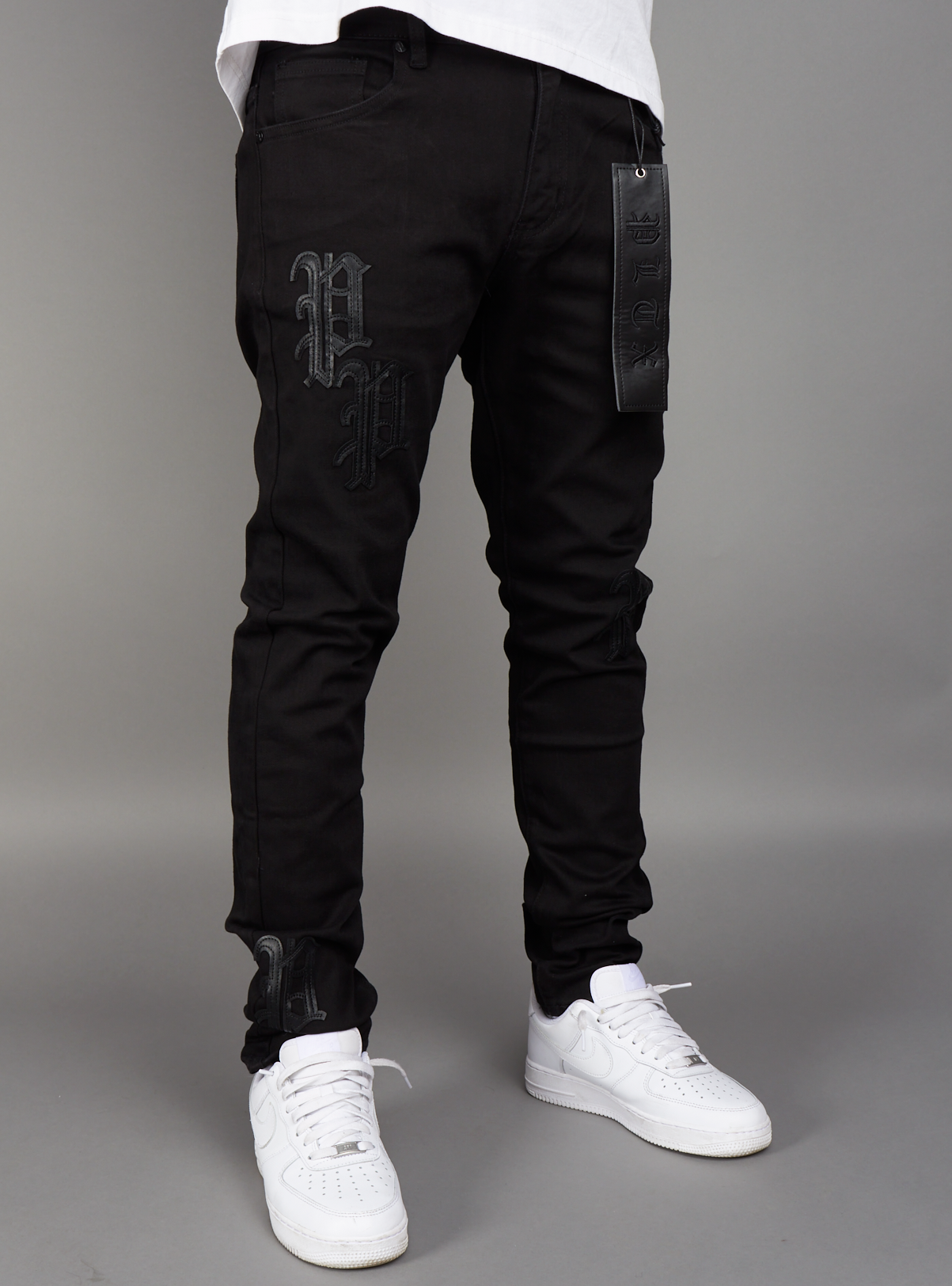 Politics Jeans - Kael Skinny Fit - Jet Black - 211