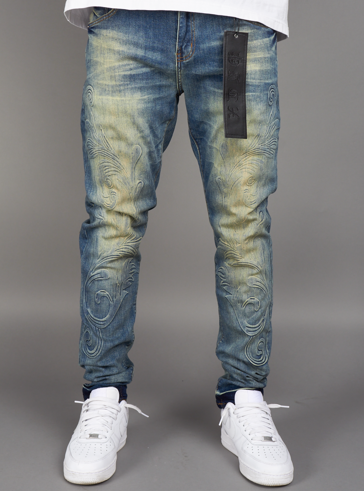 Politics Jeans - Phoenix Skinny Fit - Dark Blue Wash - 318