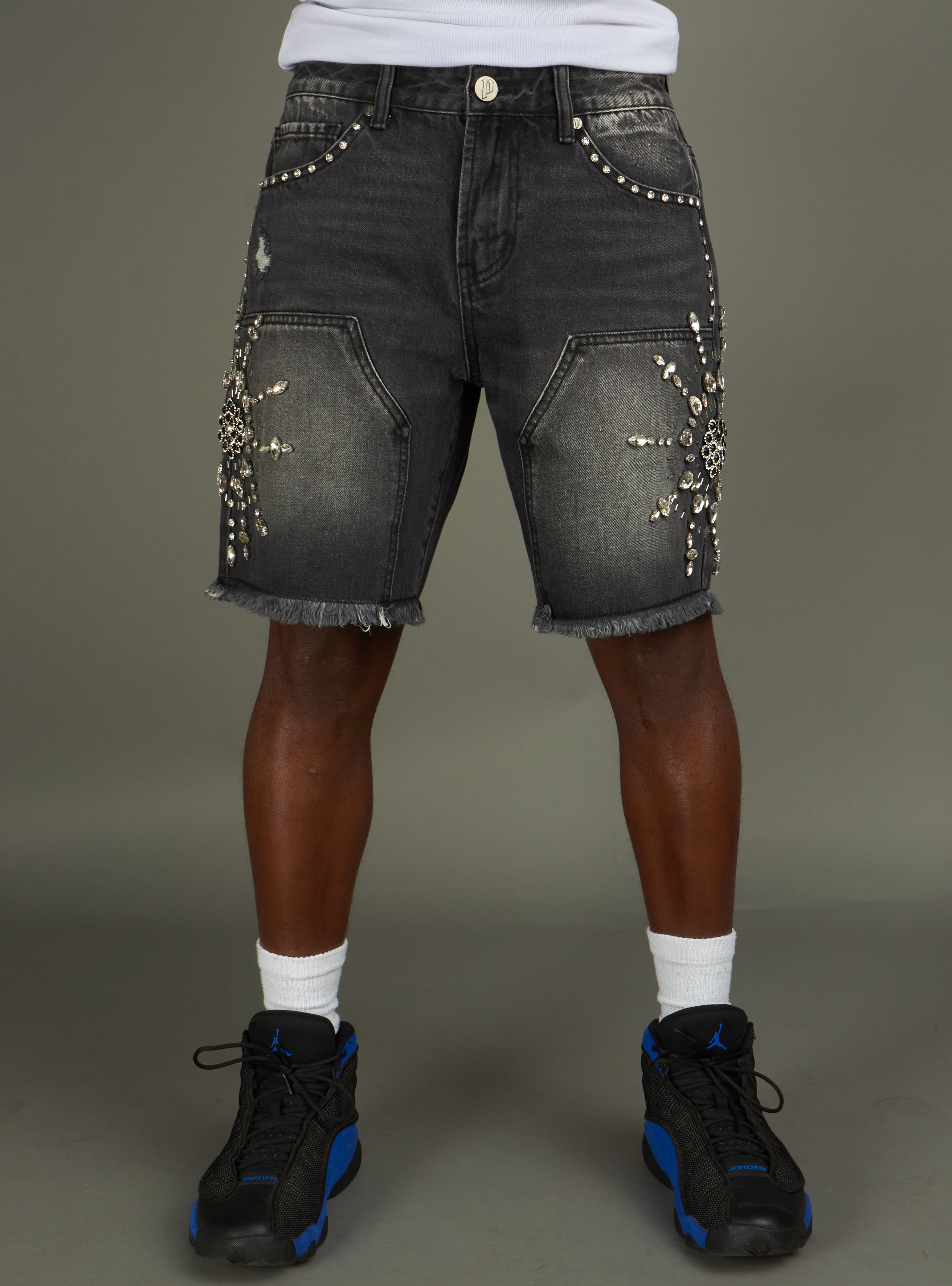 Politics Shorts - Maud - Black Wash - 712