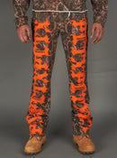 Politics Sweatpants - Hale - Camo and Orange - 403