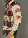 Politics Jacket - Varsity - Tartan - Red Black Check - 701