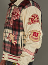 Politics Jacket - Varsity - Tartan - Red Black Check - 701