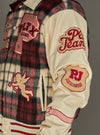 Politics Jacket - Varsity - Tartan - Red Black Check - 701