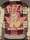 Politics Jacket - Varsity - Tartan - Red Black Check - 701