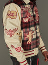 Politics Jacket - Varsity - Tartan - Red Black Check - 701