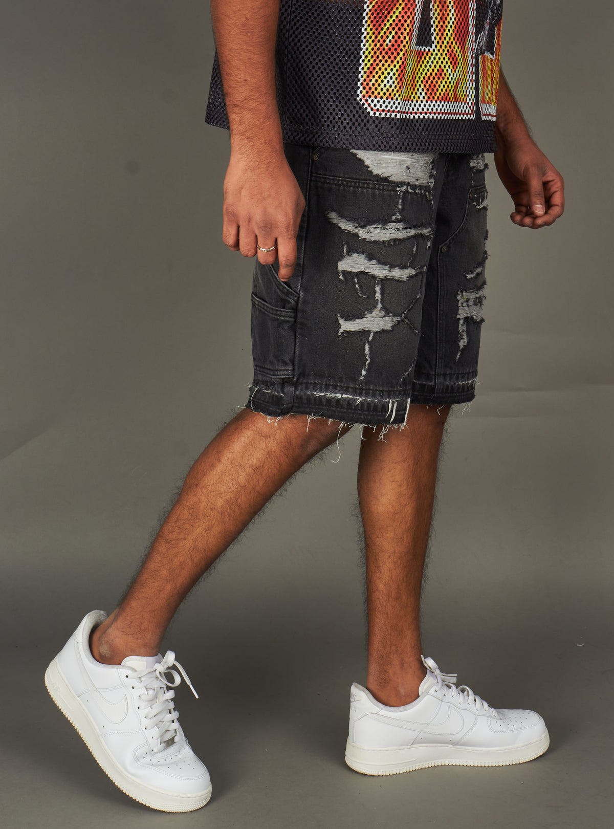 Politics Shorts - Bromwich - Black Wash - 418