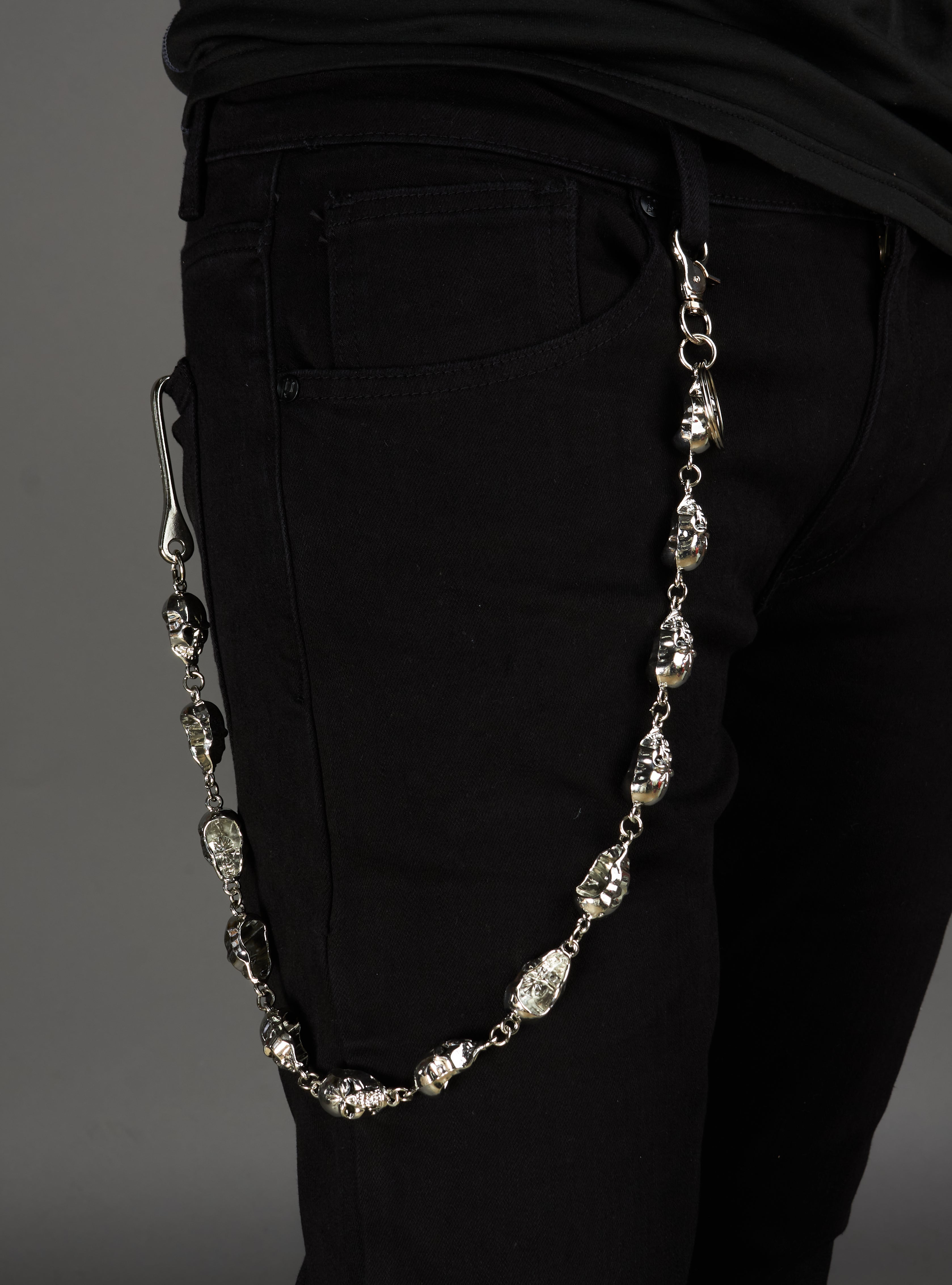 Politics Chain - Skulls - Silver - 101