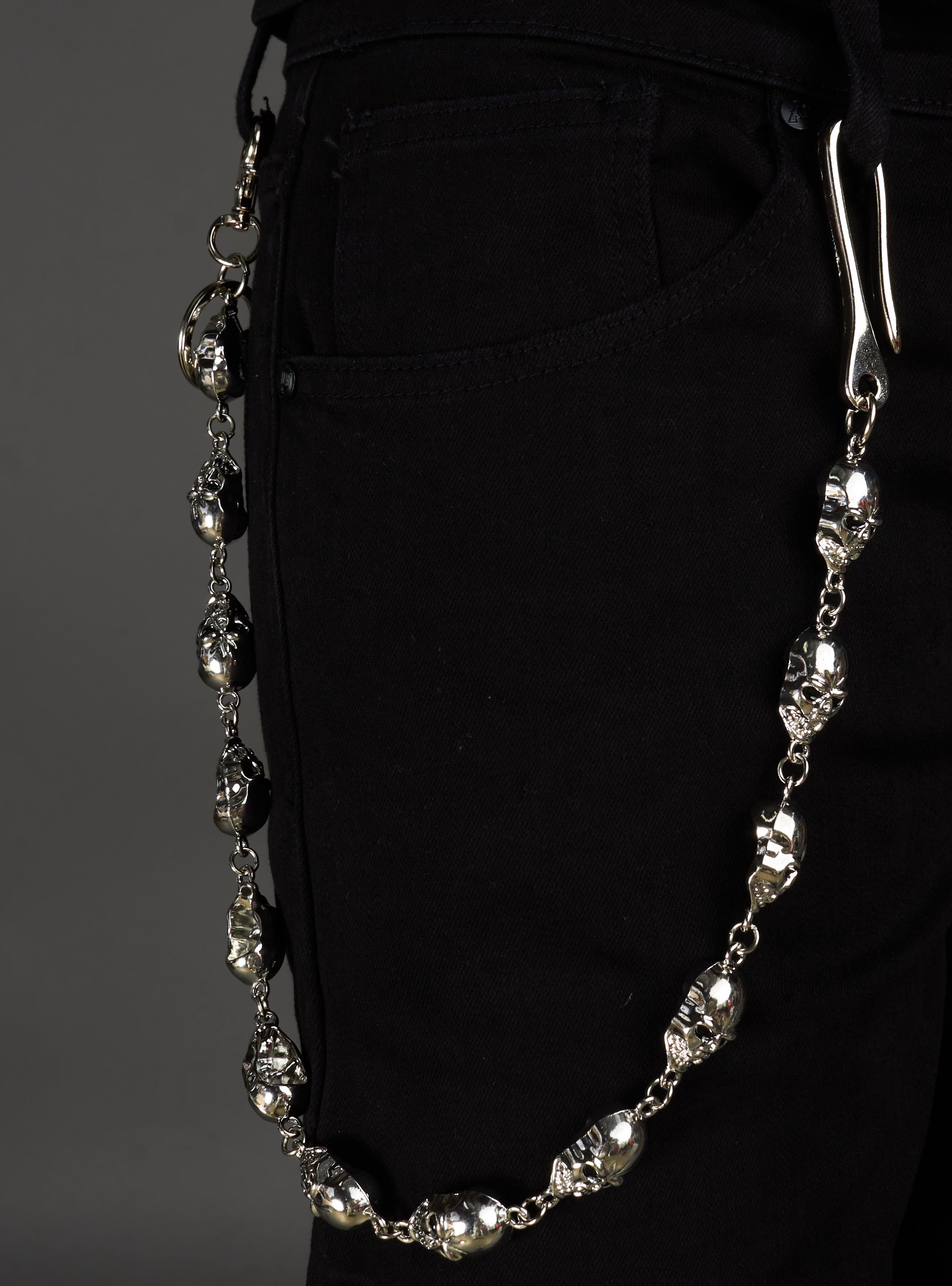 Politics Chain - Skulls - Silver - 101