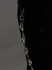 Politics Chain - Skulls - Silver - 101