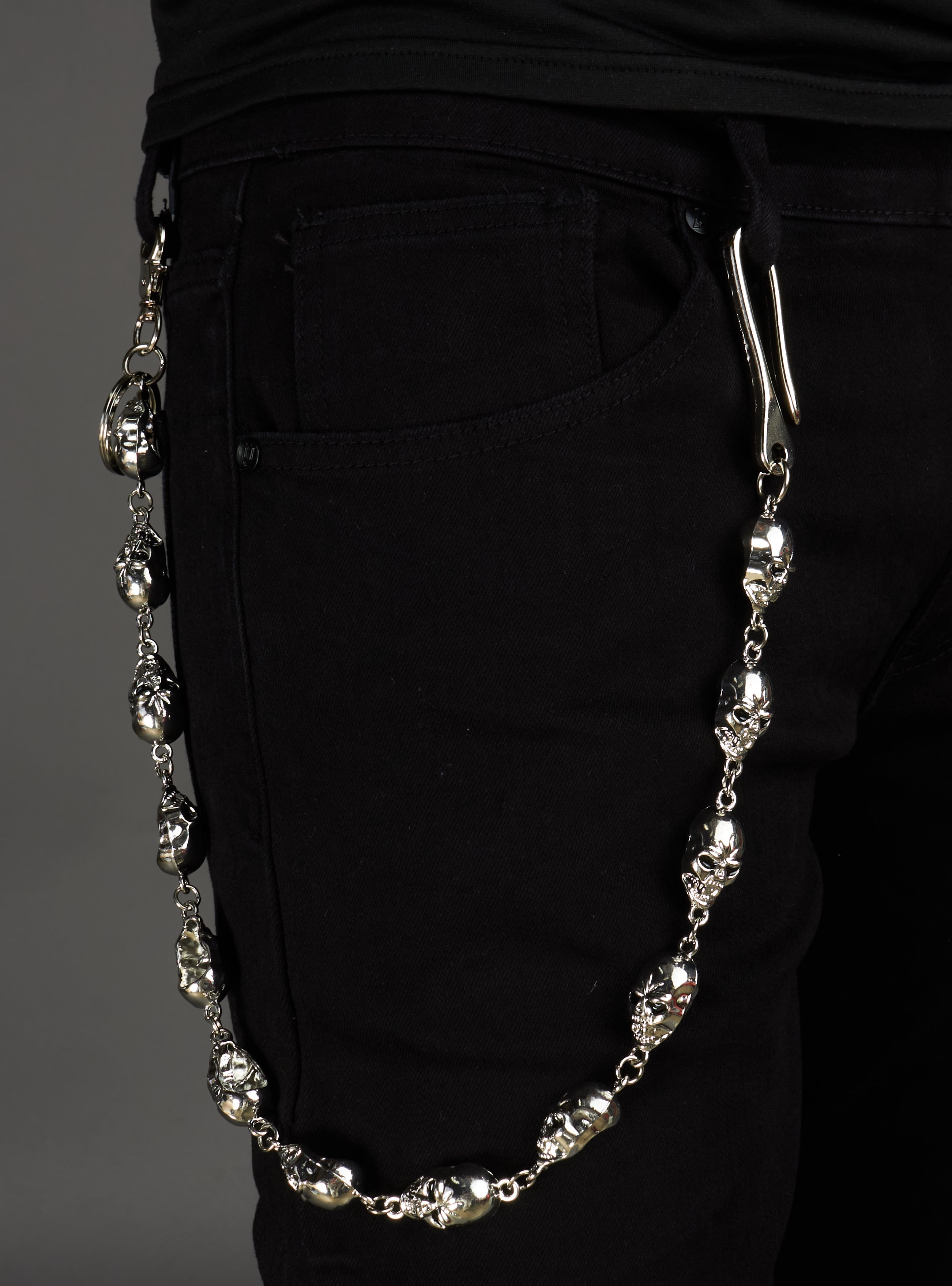 Politics Chain - Skulls - Silver - 101